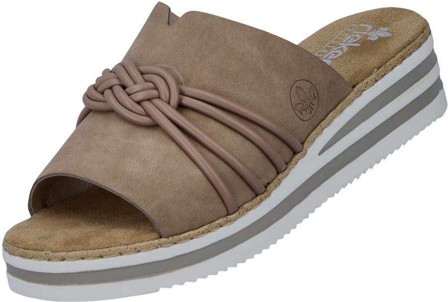 Rieker dames sleehakken beige