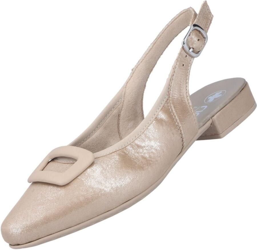 Rieker dames slingback beige pumps