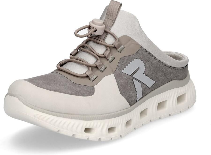 RRieker R-Rieker Clogs instapschoen sabotschoen sneaker met aangebrachte snel sluiting