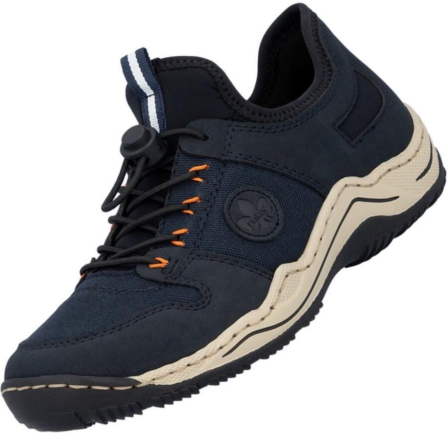 Rieker dames slip-on schoenen donkerblauw