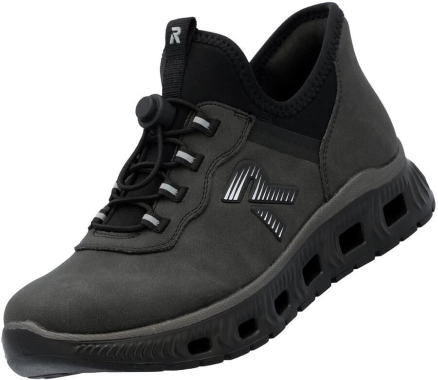 RRieker R-Rieker Slip-on sneakers Ready2GO Instapschoen lage schoen vrijetijdssneaker met snel sluiting