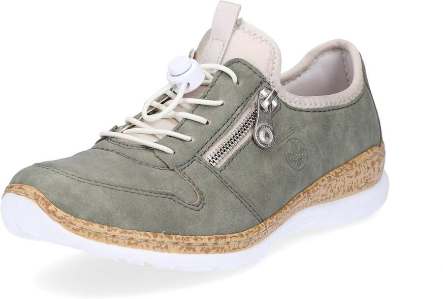 Rieker Slip-on sneakers Vrijetijdsschoen Halfhoge schoen Slipper met lichte loopzool
