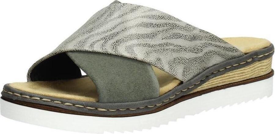 Rieker dames slipper Grijs - Foto 8