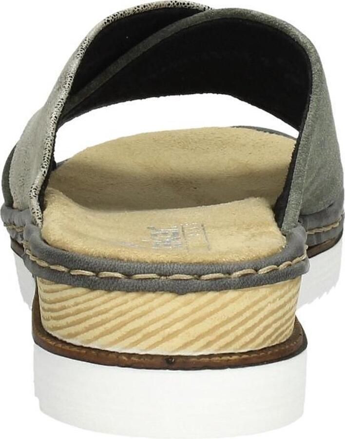 Rieker dames slipper Grijs - Foto 4