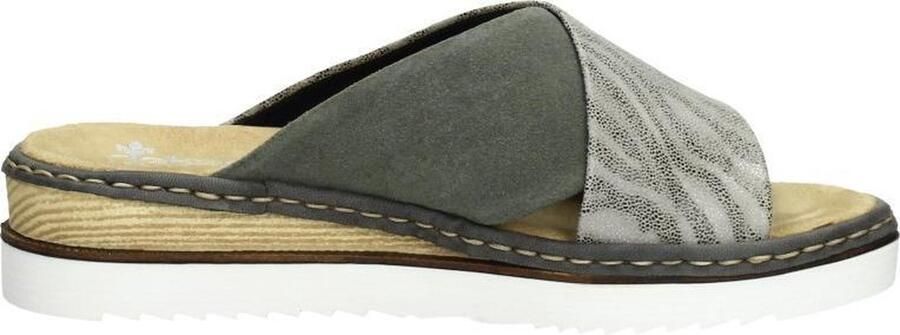 Rieker dames slipper Grijs - Foto 18