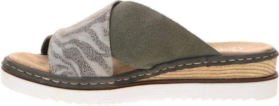 Rieker dames slipper Grijs - Foto 17