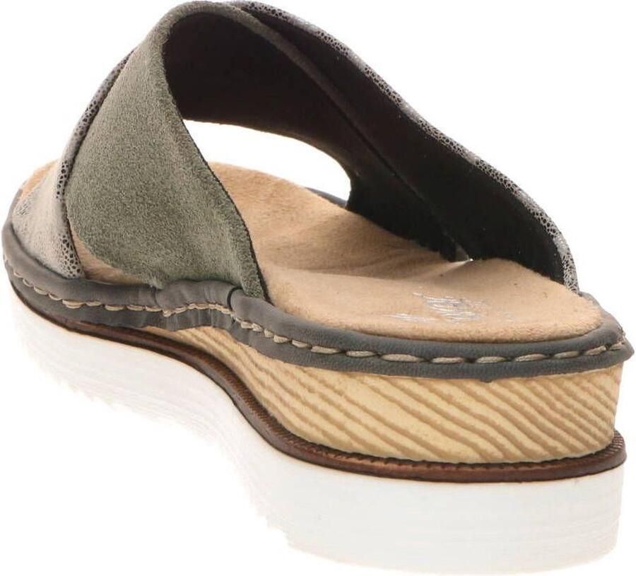 Rieker dames slipper Grijs - Foto 3