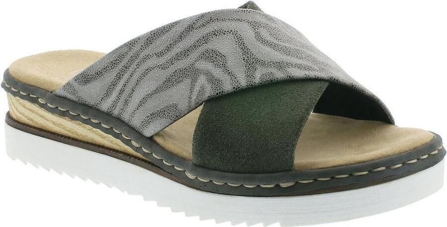 Rieker dames slipper Grijs - Foto 7