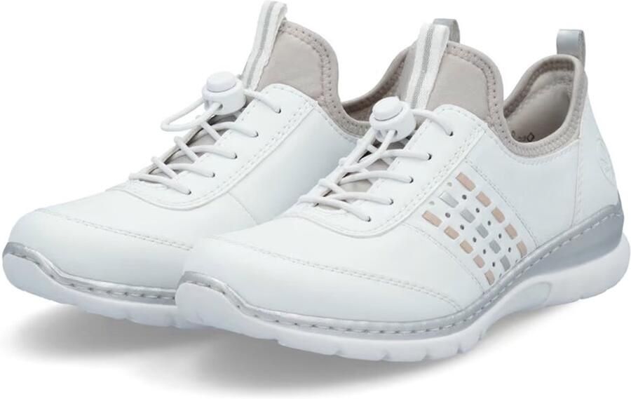 Rieker Slip-on sneakers Slipper instapschoen vrijetijdsschoen 150 jaar jubileumartikel