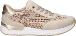Rieker Nabukino lage sneakers met veters