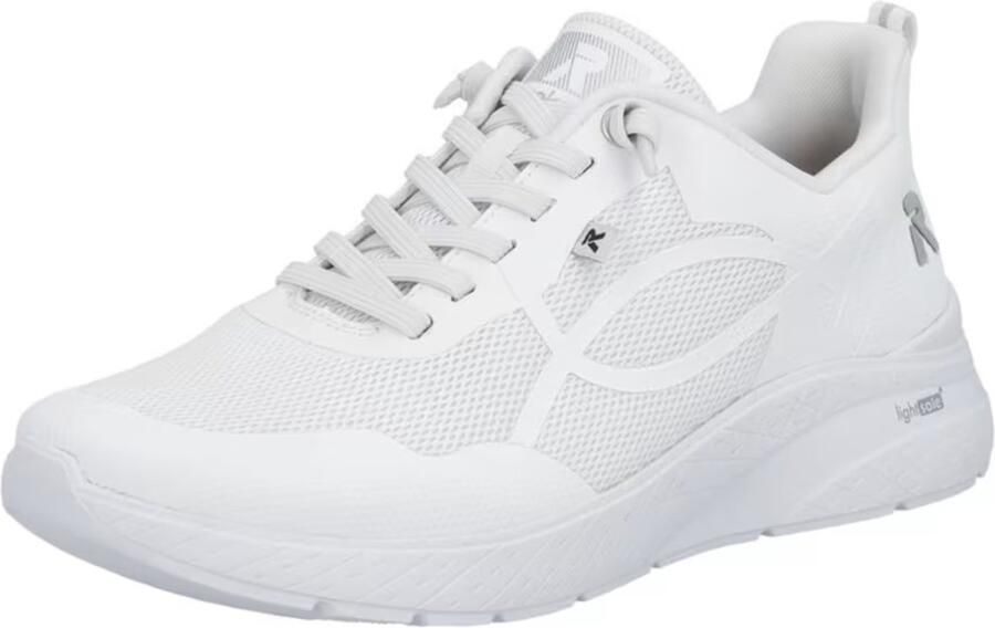Rieker Dames Sneaker Casual Comfortabel Memory-Foam M8551-80 Wit - Foto 2