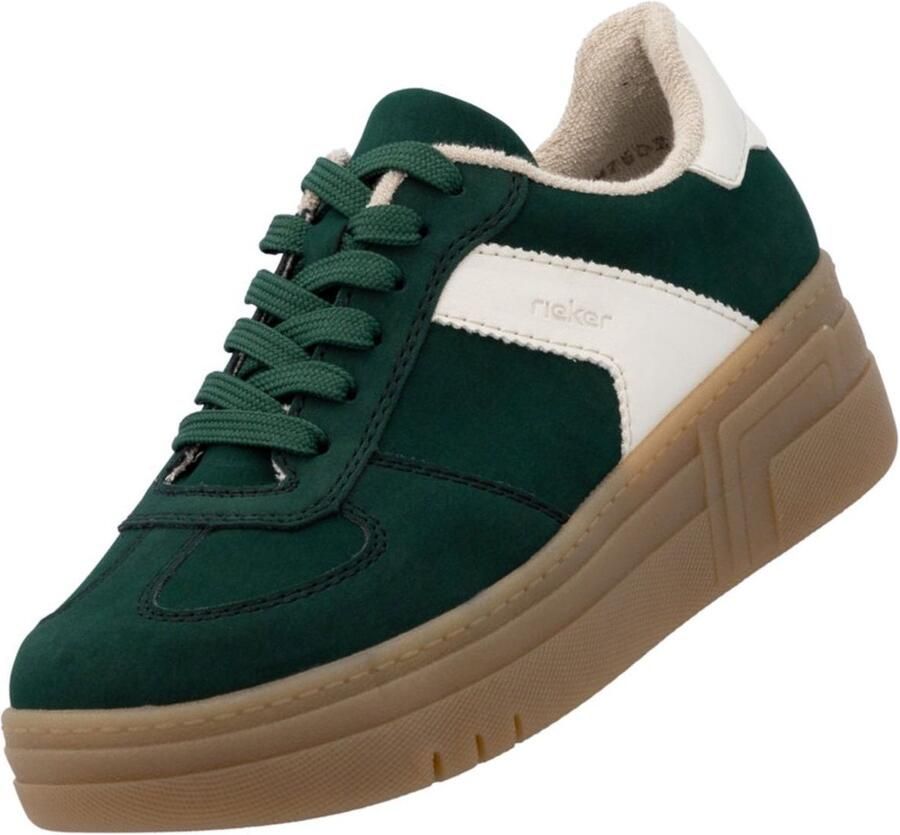 Rieker dames sneaker groen