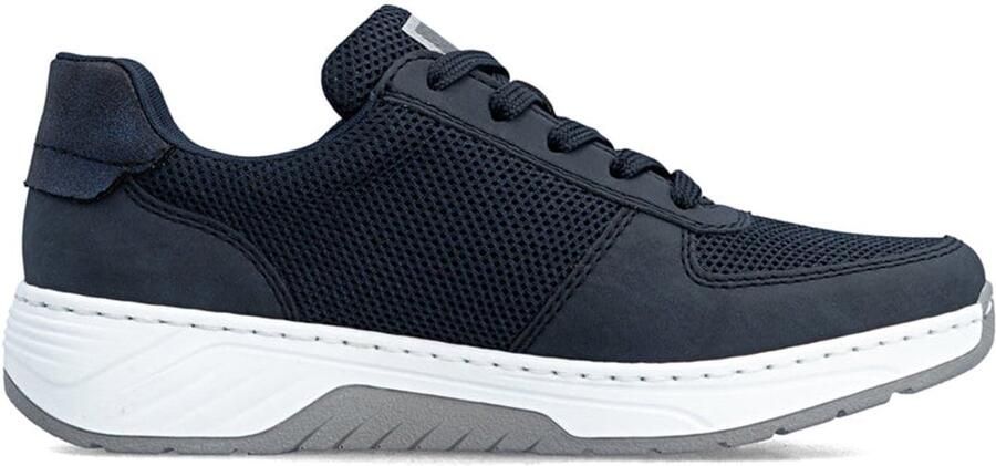 Rieker Dames Sneaker Low Sneaker Casual Comfortabel Memory-Foam 53101-14 Blue