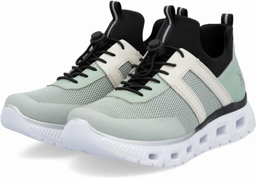 RRieker R-Rieker Slip-on sneakers Chunky slipper vrijetijdsschoen in vegan verwerking