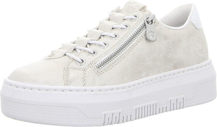 Rieker Plateausneakers Sneaker slip-on sneaker slipper met schachtvoering - Foto 3