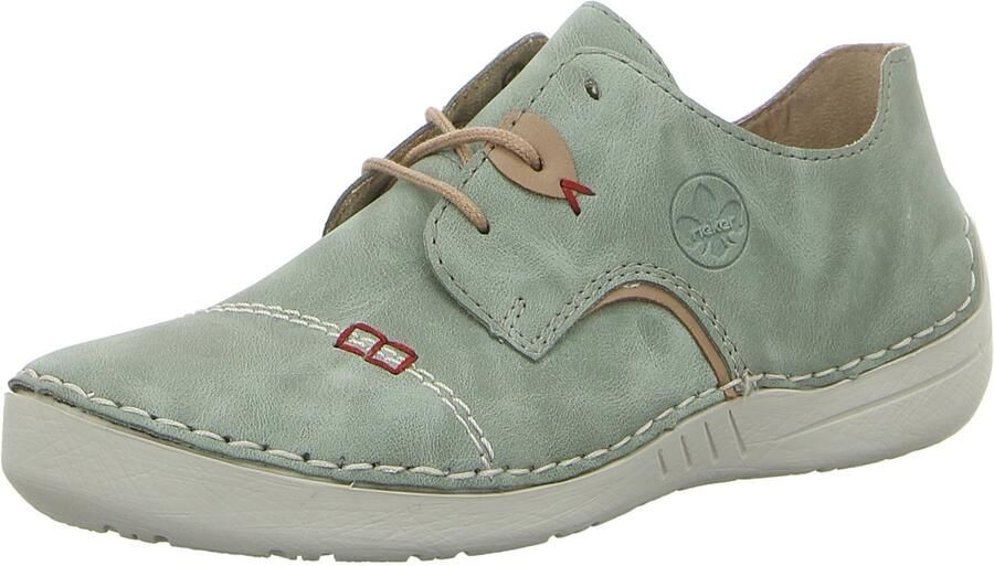 Rieker Sneakers in sportlook vrijetijdsschoen lage schoen veterschoen