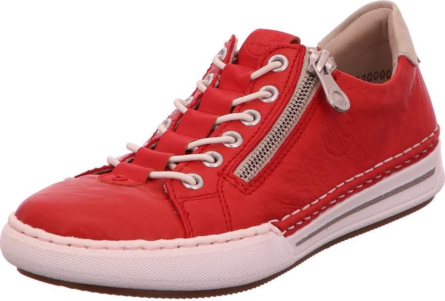 Rieker Slip-on sneakers slippers instapschoen lage schoen vrijetijdsschoen in smalle vorm