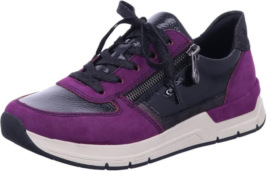 Rieker Slip-on sneakers vrijetijdsschoen slipper lage schoen met memosoft-uitrusting