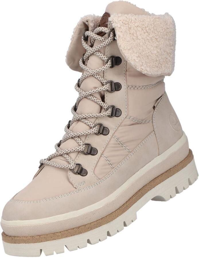 Rieker dames Tex-laarzen gevoerd beige Y6200