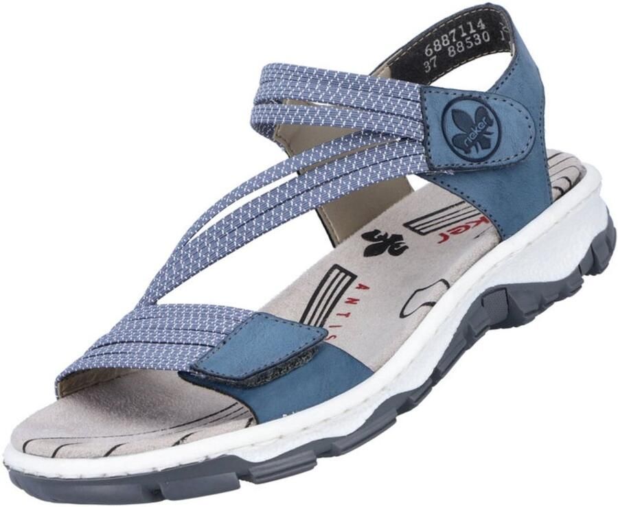 Rieker Sandalen zomerschoen sandaal klittenbandschoen in sportieve uitstraling - Foto 2