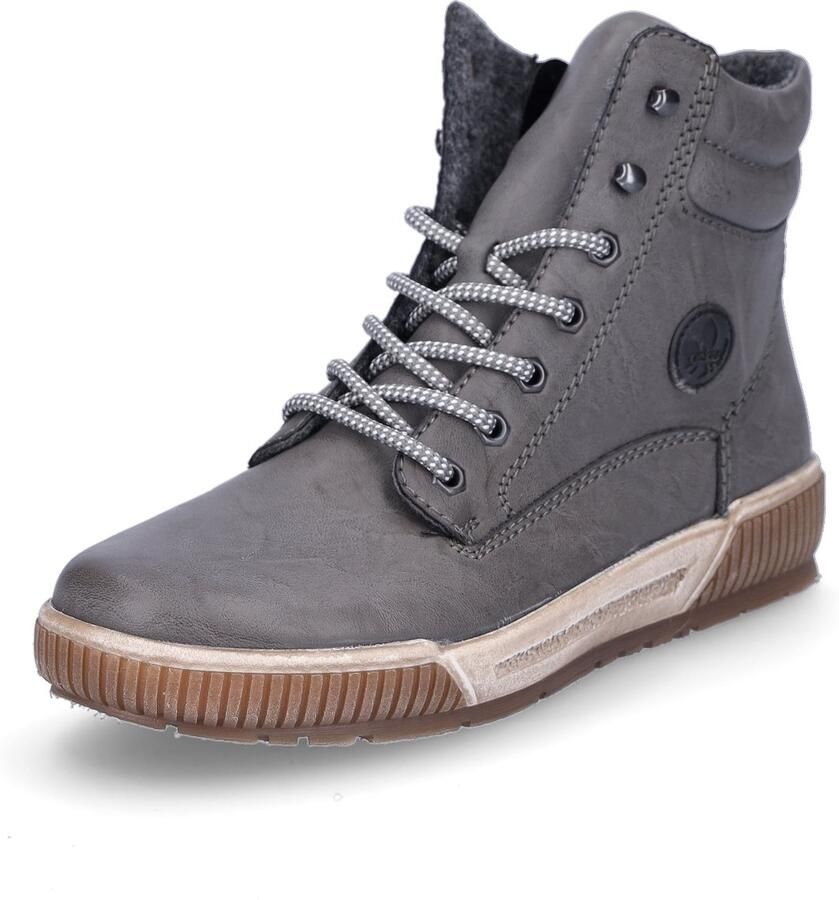 Rieker Hoge veterschoenen met een uitneembare binnenzool