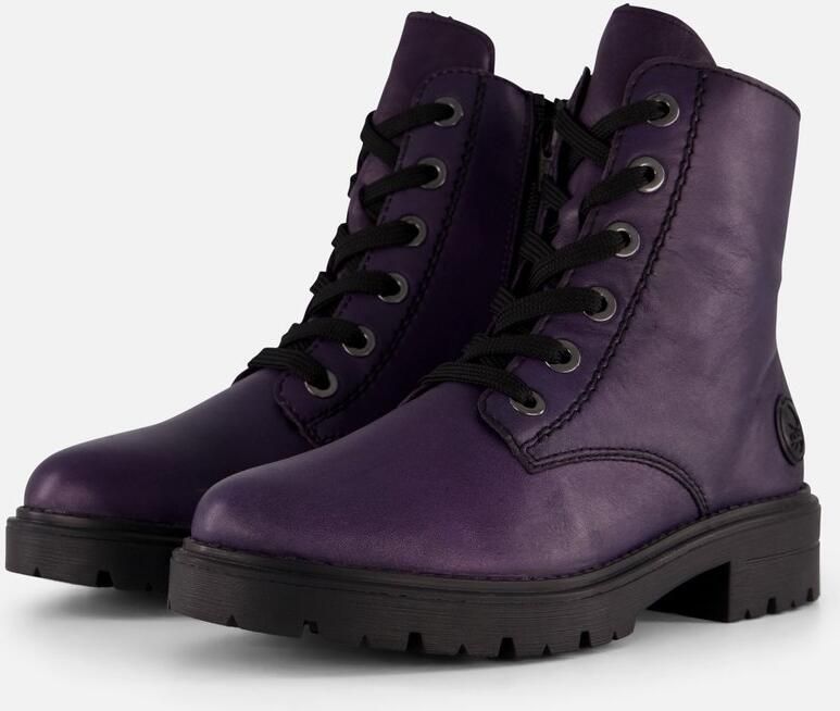 Rieker Veterschoenen Hoog Veterschoenen Hoog paars