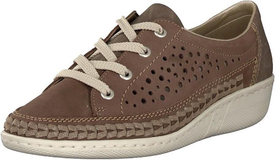 Rieker dames veterschoen bruin