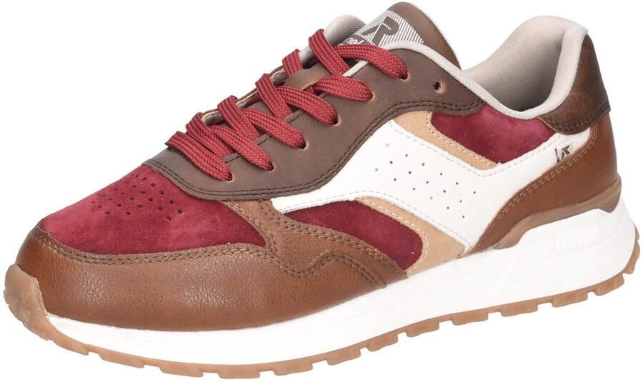 Rieker dames veterschoenen bordeaux