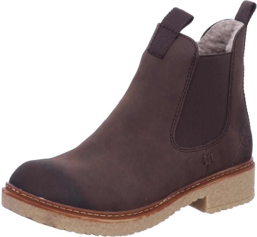 Rieker Winterlaarsjes chelseaboots used-look met binnenrits en stretchinzet