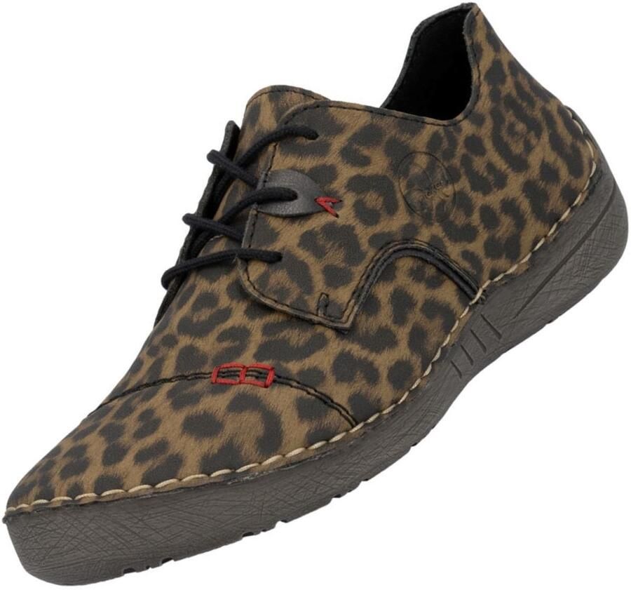 Rieker Veterschoenen Sneaker lage schoen Casual-veterschoen met zachte binnenzool