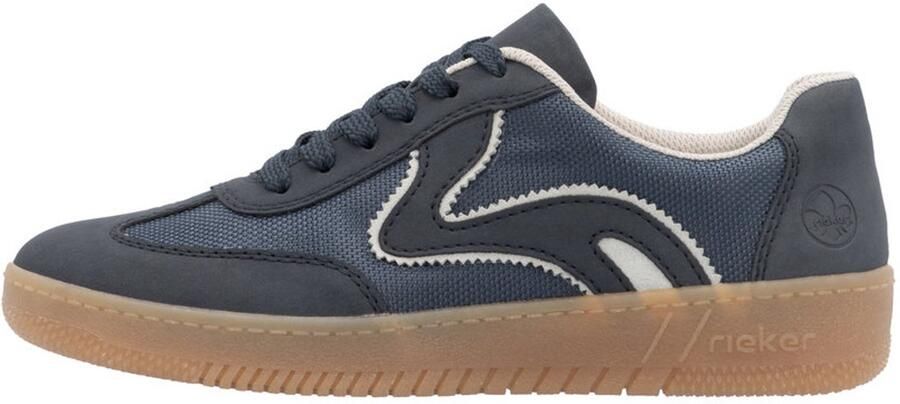OTTO RIEKER Sport Plateausneakers vrijetijdsschoen lage schoen veterschoen in vegan uitvoering