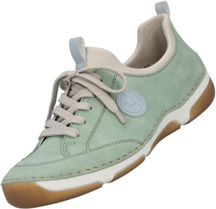 Rieker dames veterschoenen groen