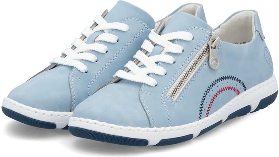 Rieker Sneakers lage schoen veterschoen vrijetijdsschoen met sportieve loopzool