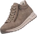 Rieker Dames N1400 64 Sneakers Low Extra Wijdte H Beige - Beige