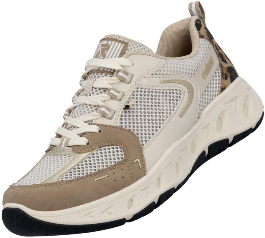 Rieker damesschoenen beige Extra breed