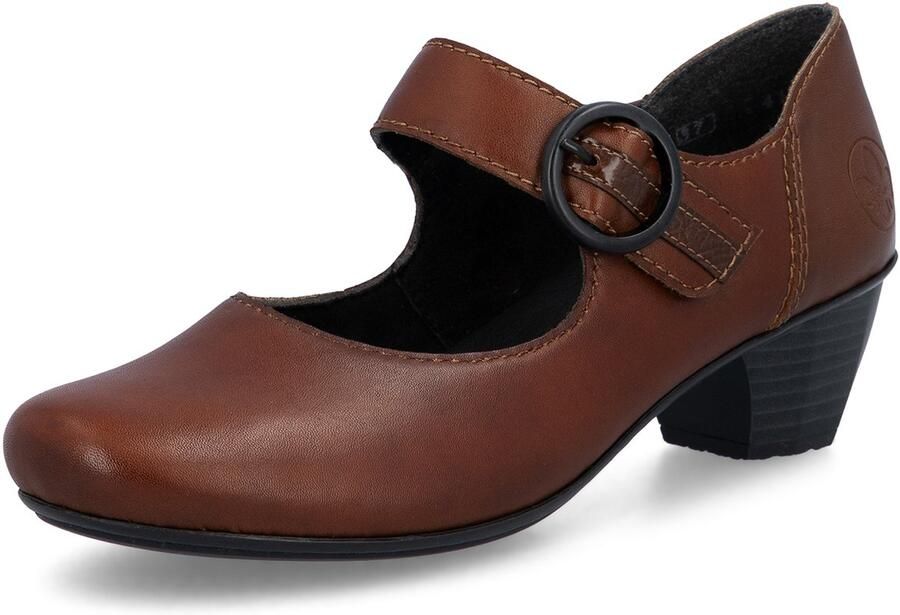 Rieker damesschoenen lage instappers 41756-22 Brown