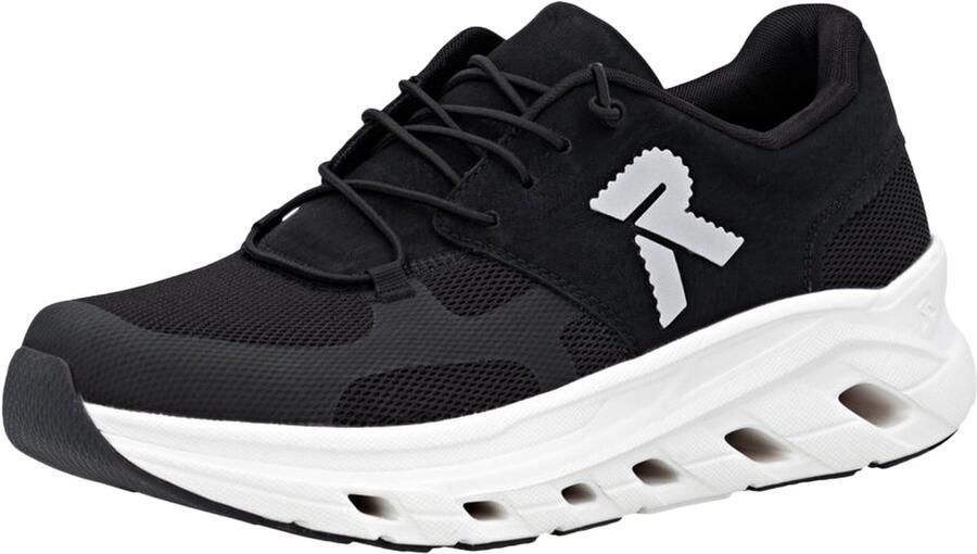 RRieker R-Rieker Slip-on sneakers Vrijetijdssneaker lage schoen instapschoen met gewatteerde schachtrand - Foto 2