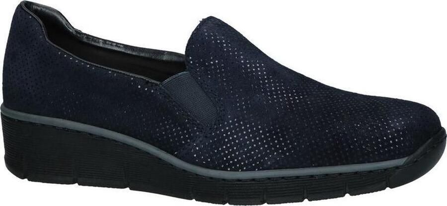Rieker Donkerblauwe Mocassins Dames
