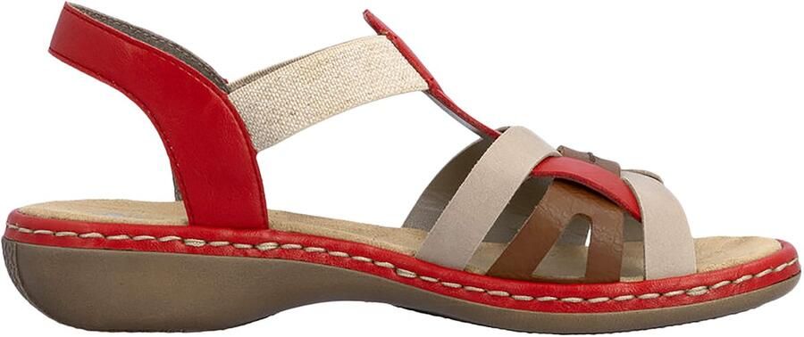 Rieker Elastische sandalen