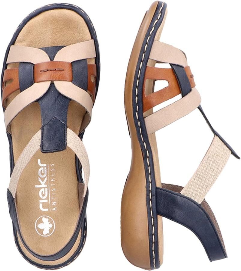 Rieker Platte sandalen RKR662