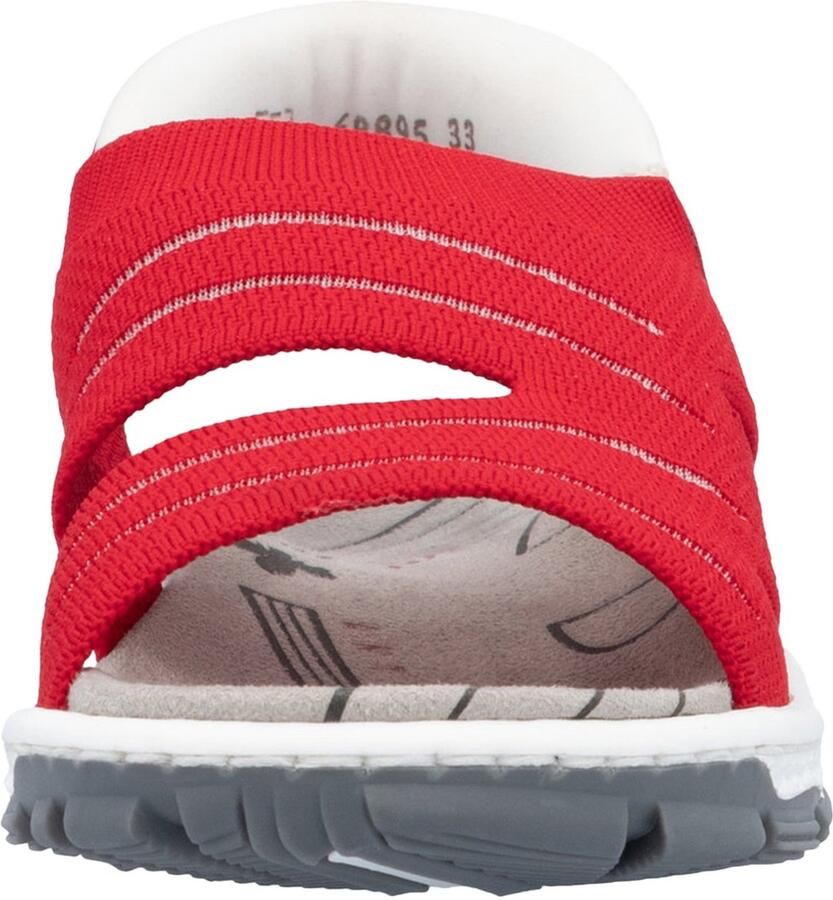 Rieker Sandalen Trekkingsandaal outdoorsandaal zomerschoen met elastische instap