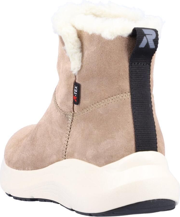 Rieker Warme Taupe Suède Revolution Laarzen Beige Dames - Foto 5