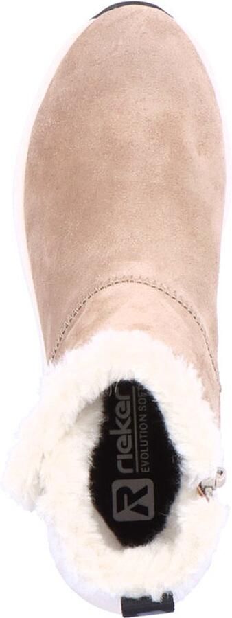Rieker Warme Taupe Suède Revolution Laarzen Beige Dames - Foto 9