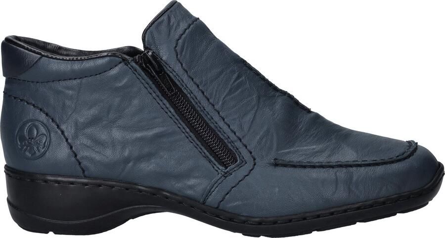 Rieker Enkellaarsjes Plat Enkellaarsjes Plat Blauw