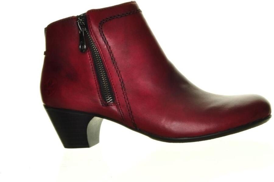 Rieker Enkellaarzen Bordo