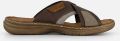 Rieker Lichtgewicht Bruine Slipper met Zacht Voetbed Brown Heren - Bruin