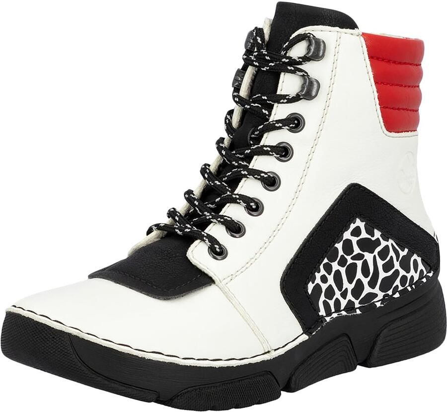 Rieker Sneakerboots Veterboots veterlaarsjes met extra binnenritssluiting - Foto 2