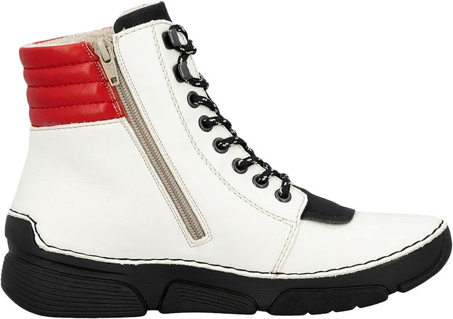 Rieker Sneakerboots Veterboots veterlaarsjes met extra binnenritssluiting - Foto 3