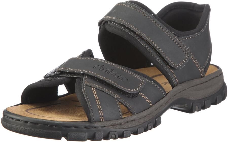 Rieker Sandalen summer shoe velcro shoe outdoor shoe with profiled sole