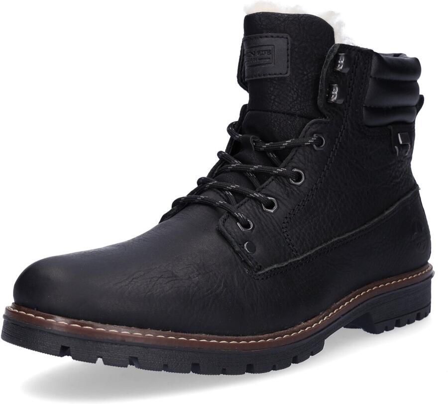 Rieker heren bikerlaarzen enkellaarzen F3600-00 zwart